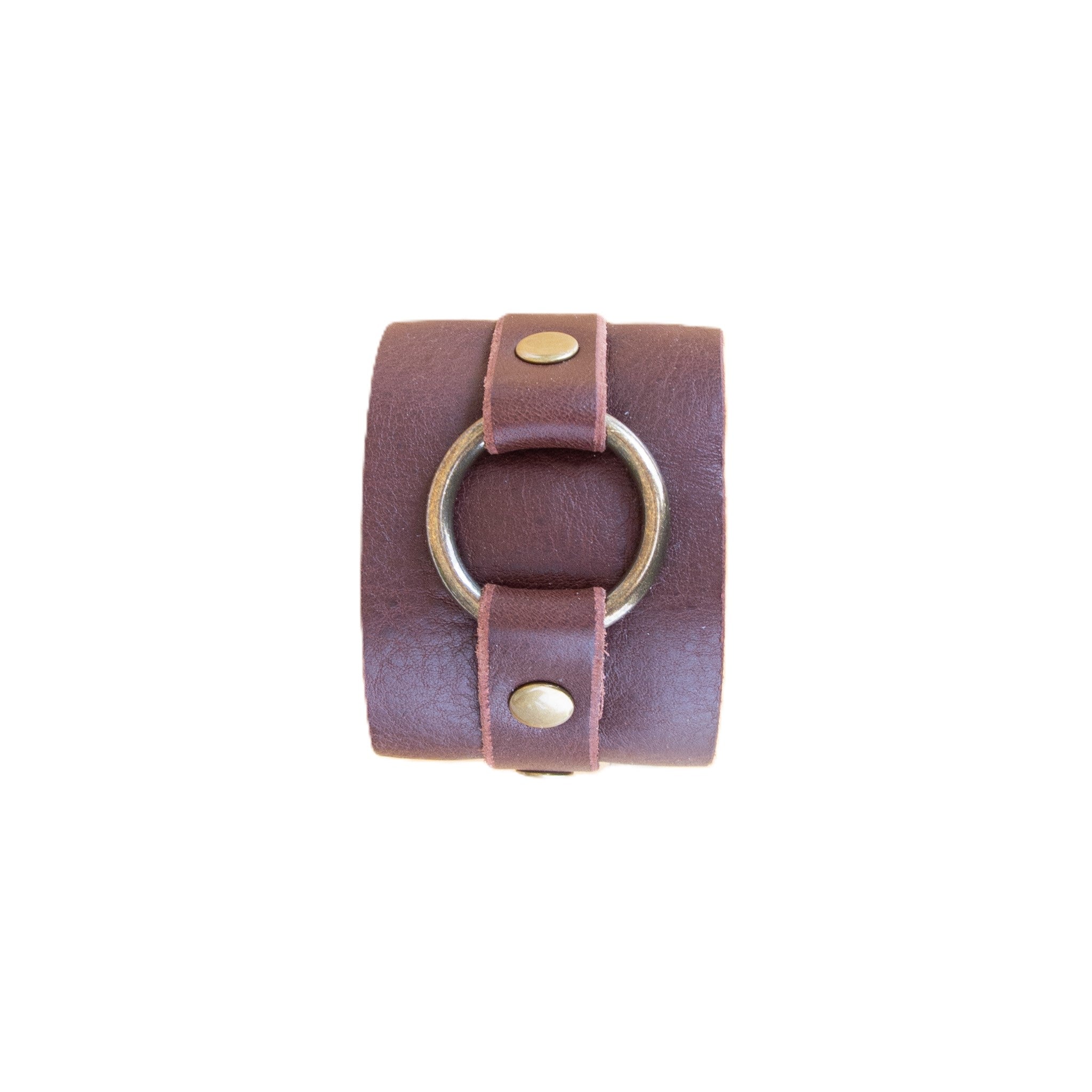 Retro-Style Leather Cuff