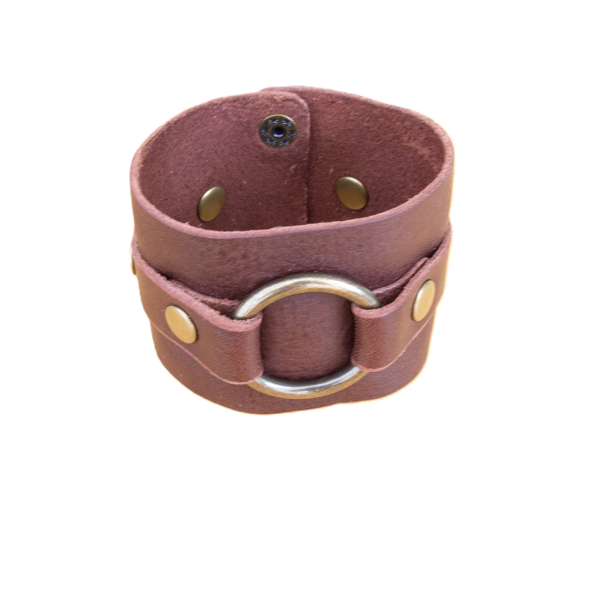 Retro-Style Leather Cuff