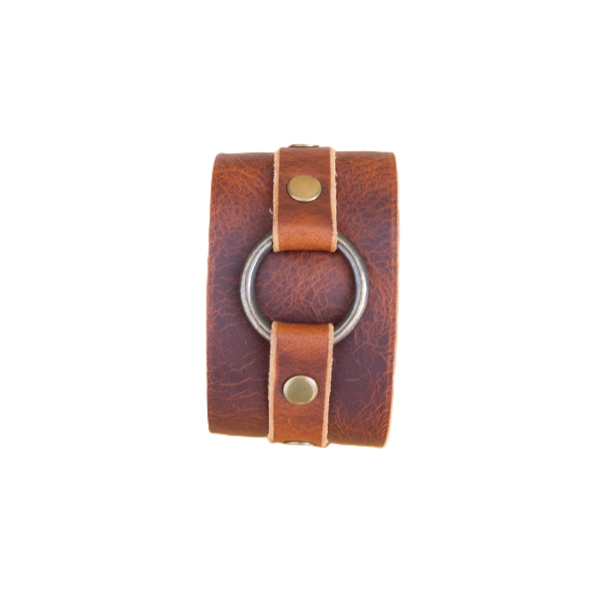 Retro-Style Leather Cuff