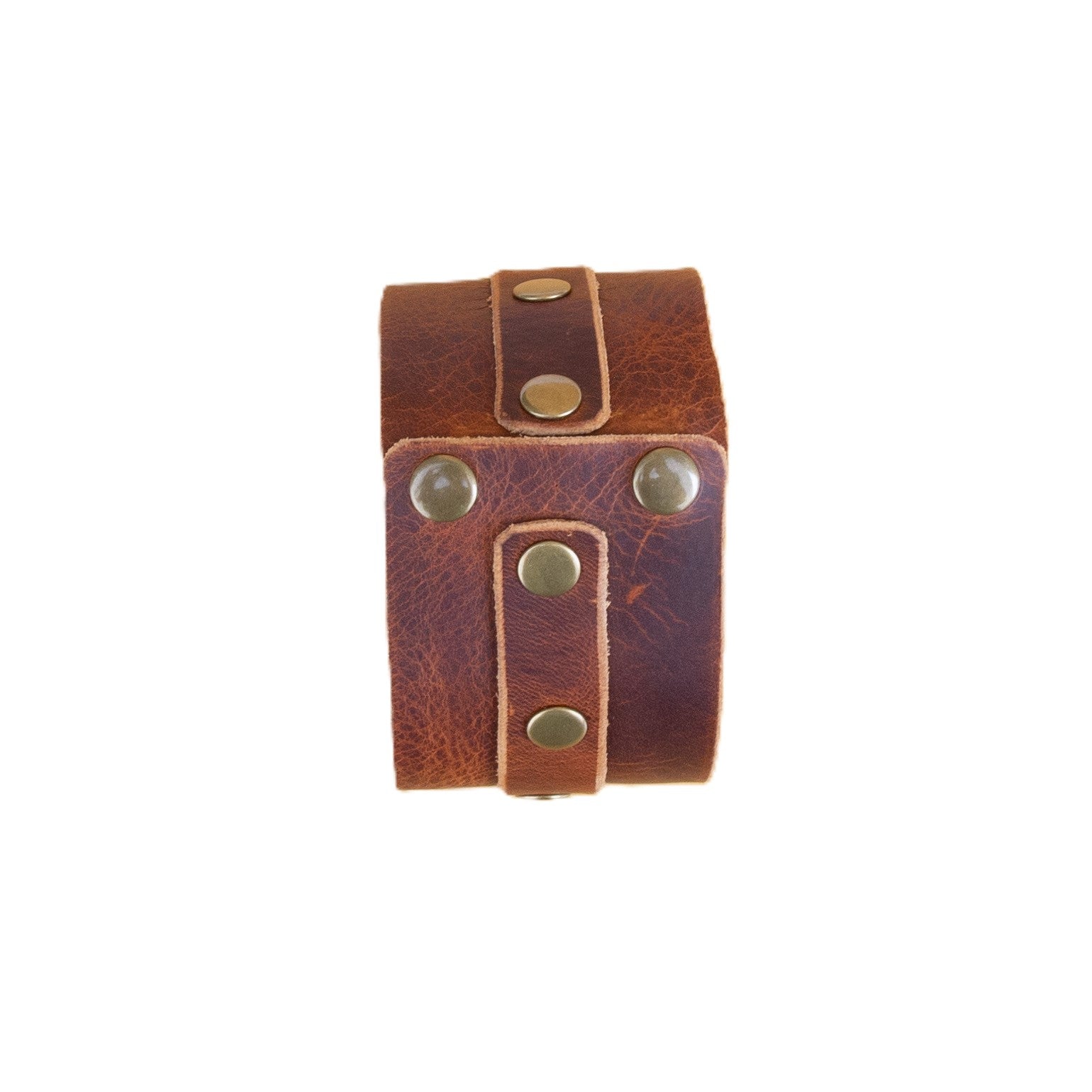 Retro-Style Leather Cuff