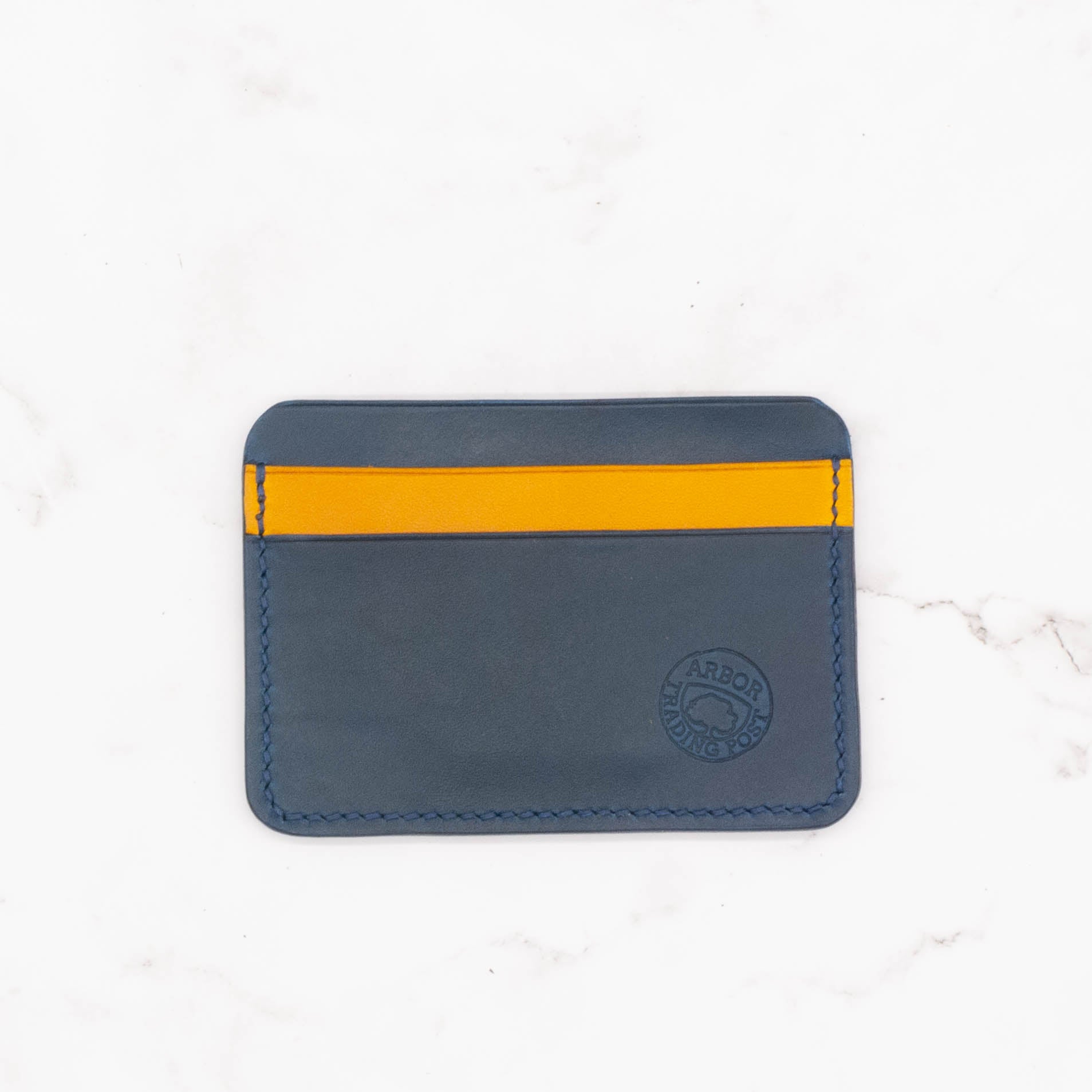 Two Tone Color Block 5-Pocket Card Holder Wallet