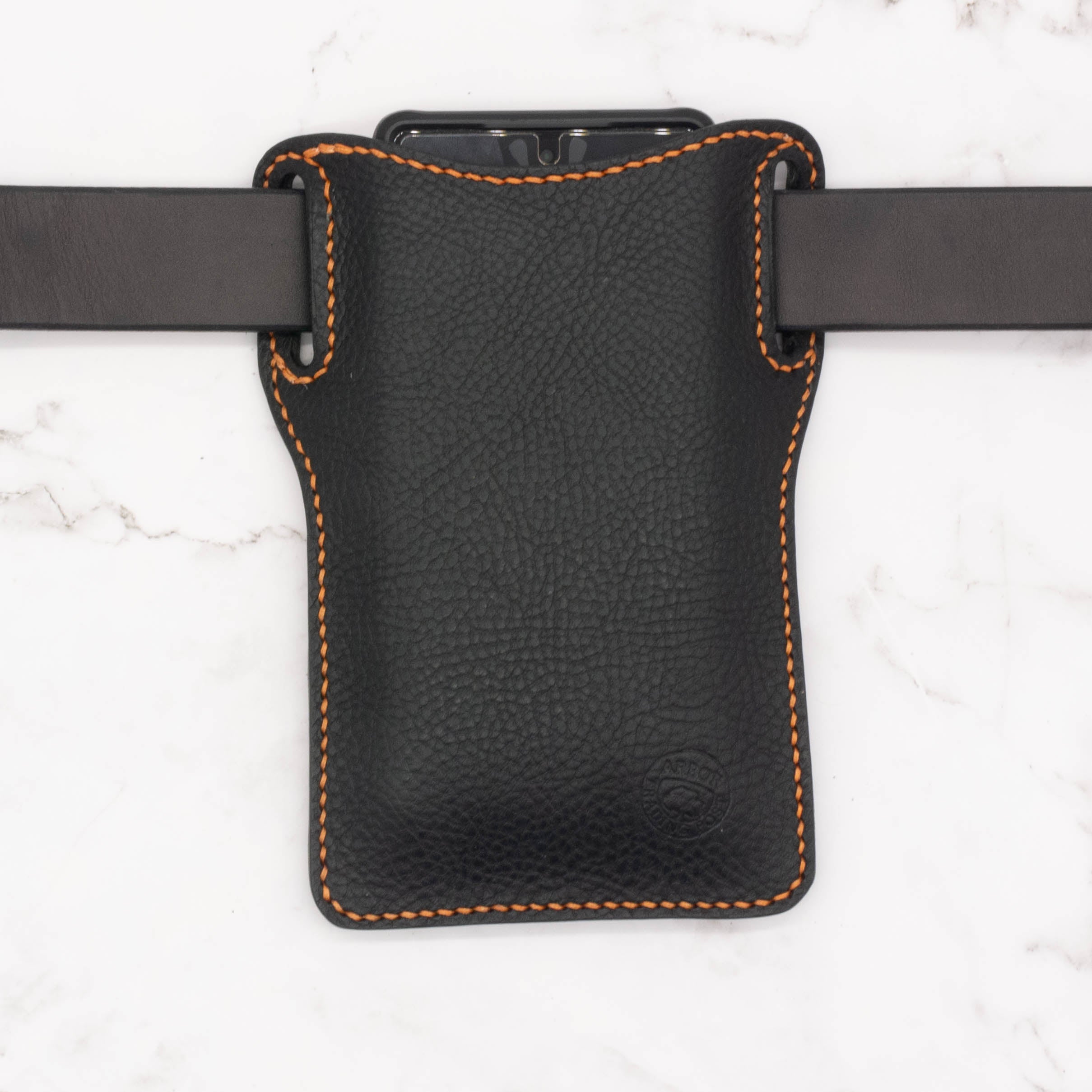 Leather Belt Loop Phone Carrier Bag