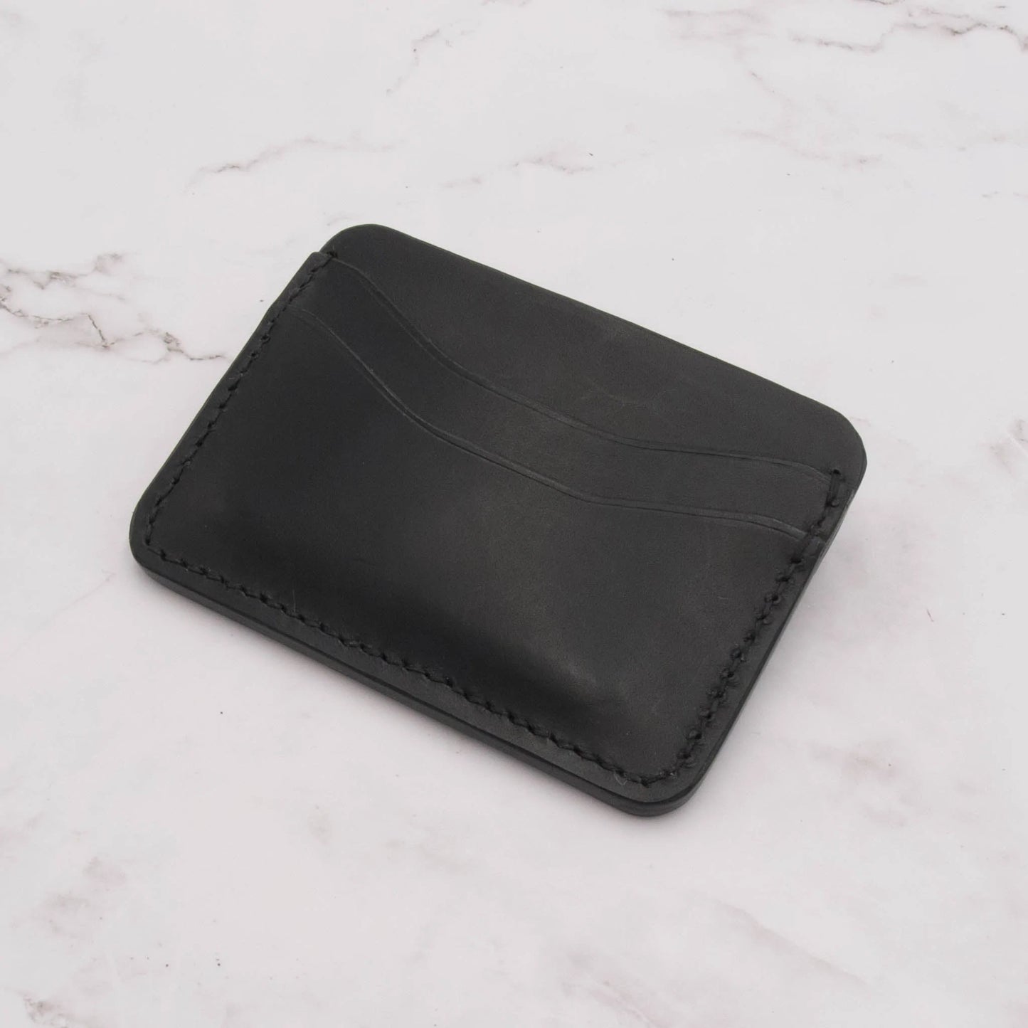 Arbor Trading Post Slim Card Holder Wallet Handcrafted Leather 5-Pocket Slim Card Holder Wallet
