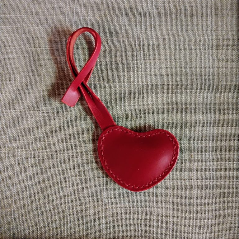 Heart Bag Charm