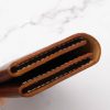 Leather Two-Pocket Gusset Business Card Holder with Snap Closure - Image 5
