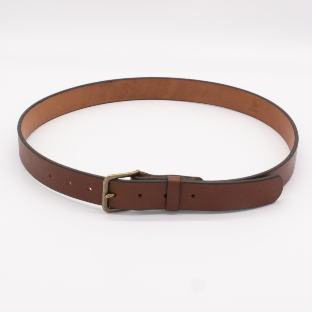 Father's Day Leather Gift Guide: Gifts He'll Actually Use Every Day 17 Classic Leather Belt - 1.25" Wide, Brown Leather with Antique Brass Buckle
