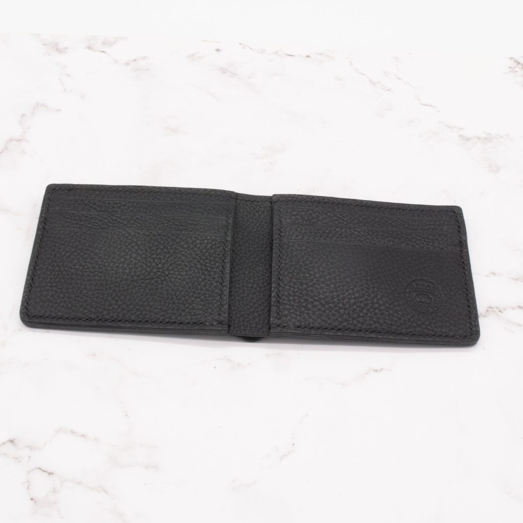 Father's Day Leather Gift Guide: Gifts He'll Actually Use Every Day 4 Classic Black Pebbled Leather Bifold Wallet