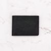 Classic Black Pebbled Leather Bifold Wallet