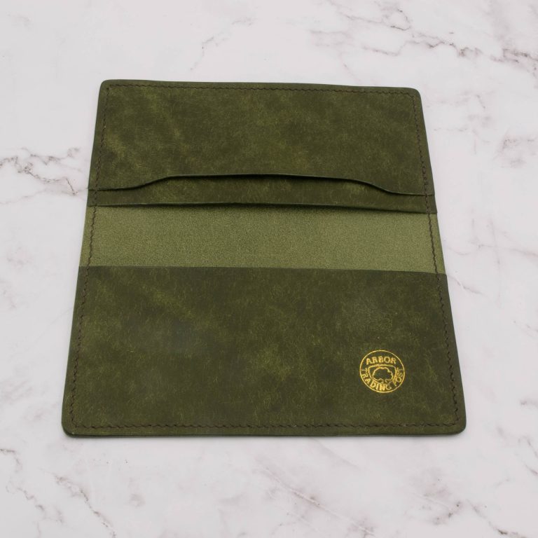 Handcrafted Leather Checkbook Cover - Image 8
