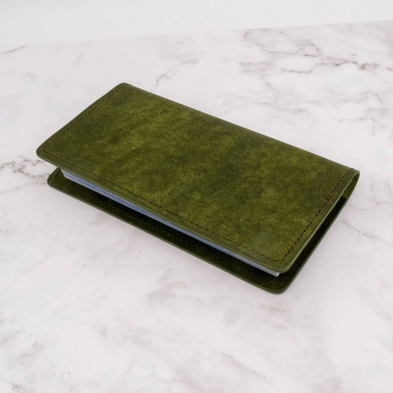 Handcrafted Leather Checkbook Cover - Image 2