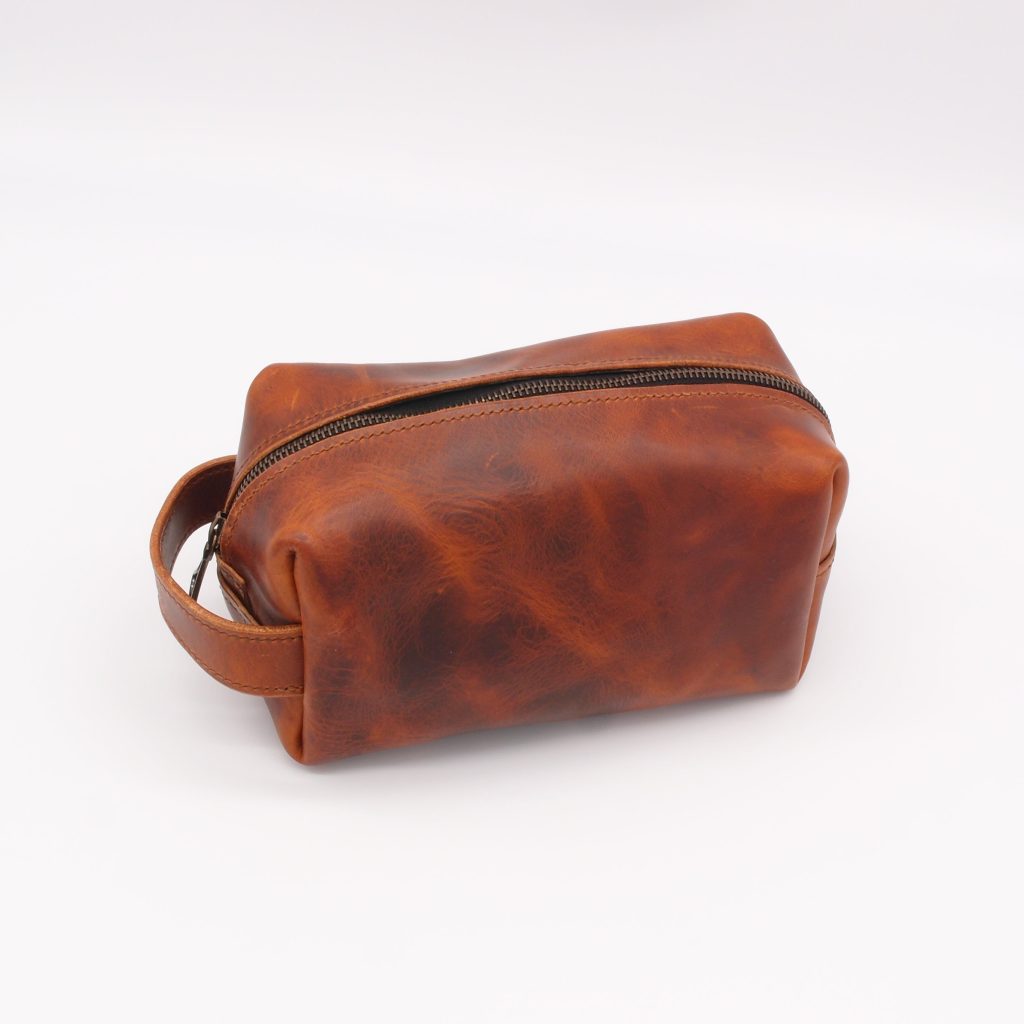 Father's Day Leather Gift Guide: Gifts He'll Actually Use Every Day 25 Leather Dopp Kit - Travel Toiletry Bag