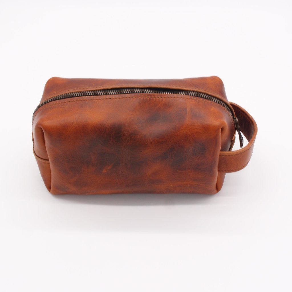Father's Day Leather Gift Guide: Gifts He'll Actually Use Every Day 26 Leather Dopp Kit - Travel Toiletry Bag