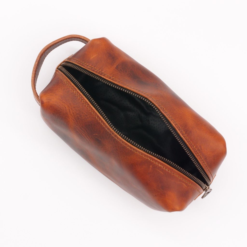 Father's Day Leather Gift Guide: Gifts He'll Actually Use Every Day 30 Leather Dopp Kit - Travel Toiletry Bag