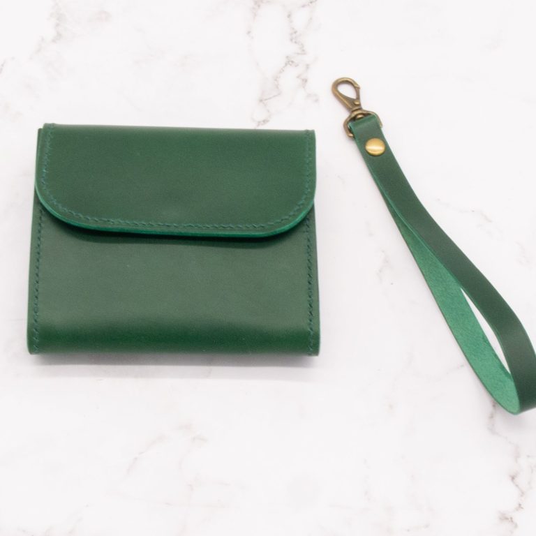 Leather Accordion Wristlet Wallet - Image 2