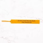 Leather Bookmarks - Engraved Quotes