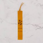 Leather Bookmark - Birth Month Flower