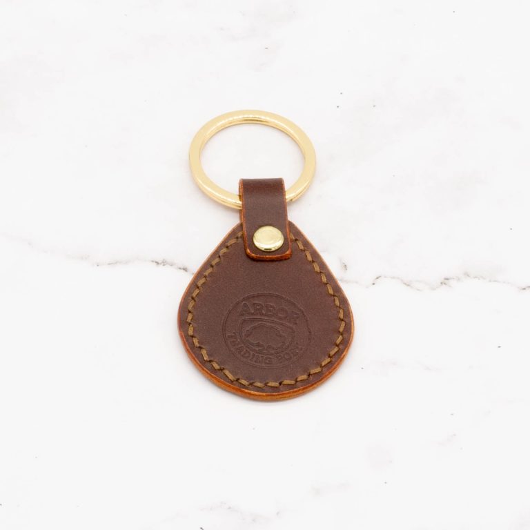 Leather Key Chain - Drop Key Fob - Image 8