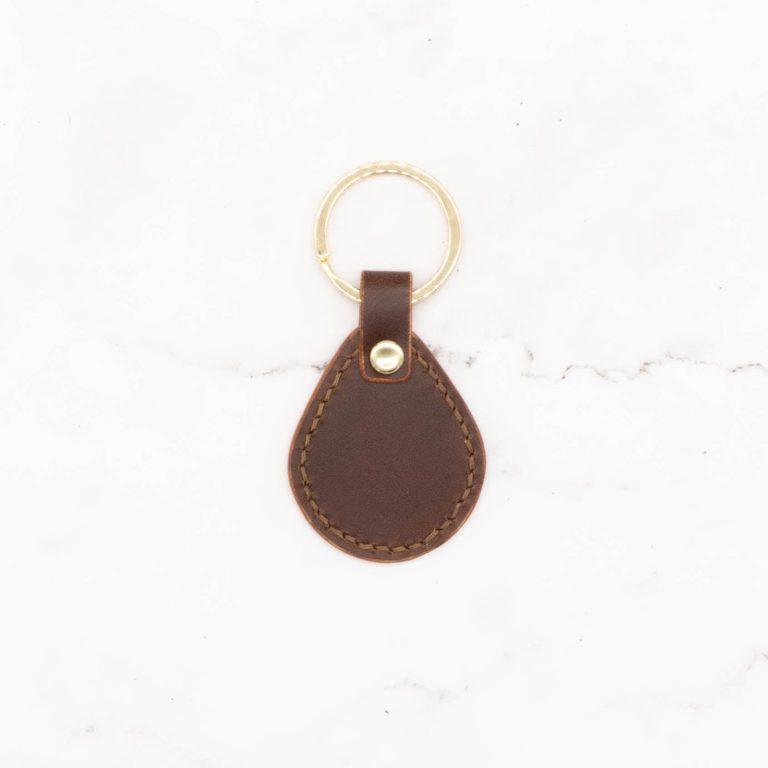 Leather Key Chain - Drop Key Fob - Image 6