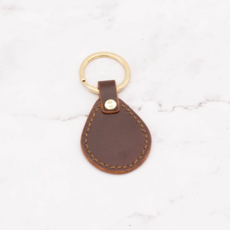 Leather Key Chain - Drop Key Fob - Image 9