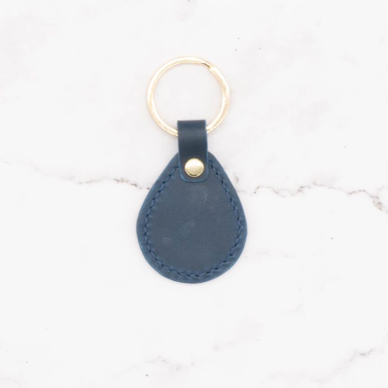 Leather Key Chain - Drop Key Fob - Image 11