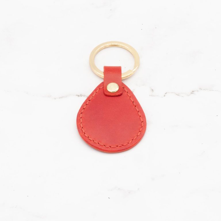 Leather Key Chain - Drop Key Fob - Image 15