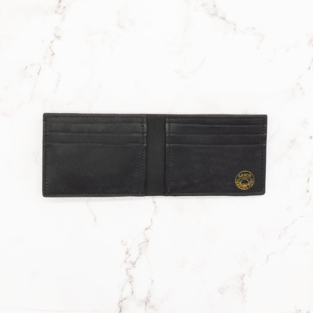 Classic Leather Bifold Wallet - Rustic Italian Pueblo Leather