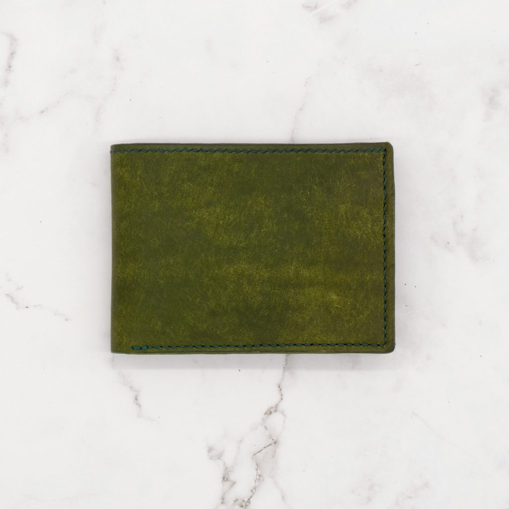 Classic Leather Bifold Wallet - Rustic Italian Pueblo Leather