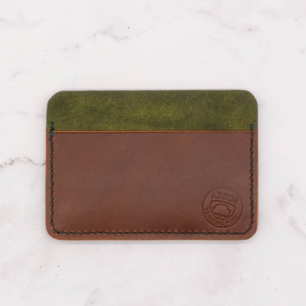 Colorblock Mountain Top Four-Pocket Card Case Wallet - Image 6