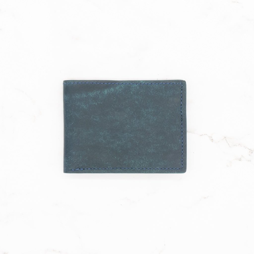 Classic Leather Bifold Wallet - Rustic Italian Pueblo Leather