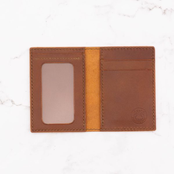 Slim Bifold Card Holder Wallet with ID Window - Image 14