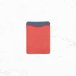 Ultra Slim Three-Pocket Card Holder, Two-Tone Colors