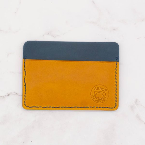 Colorblock Mountain Top Four-Pocket Card Case Wallet - Image 21