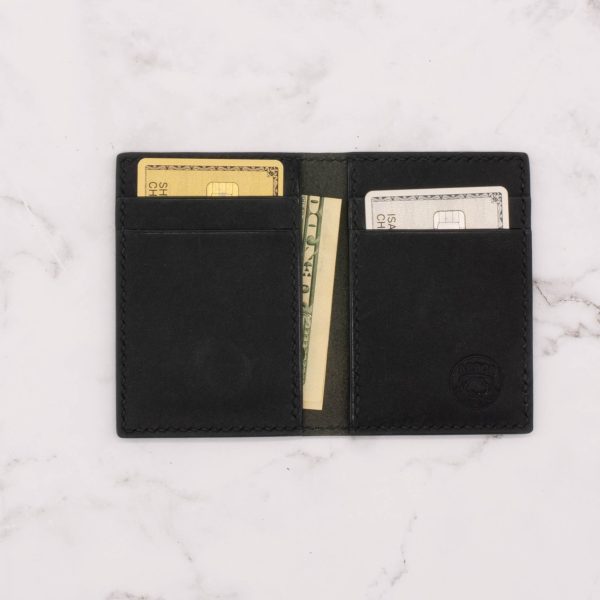 Slim Bifold Card Holder Bifold Wallet - Image 25