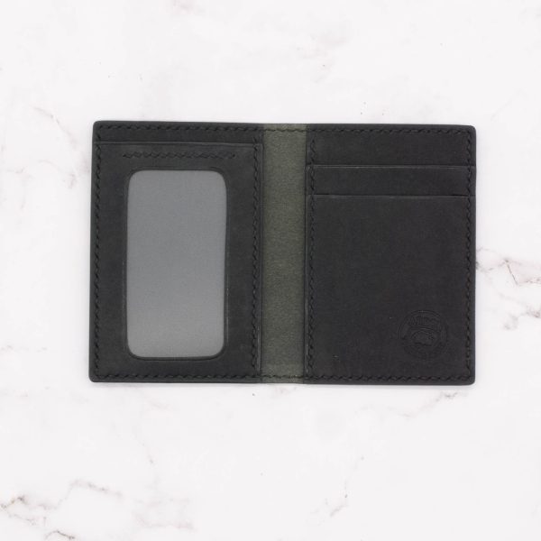 Slim Bifold Card Holder Wallet with ID Window - Image 17