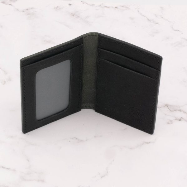 Slim Bifold Card Holder Wallet with ID Window - Image 18