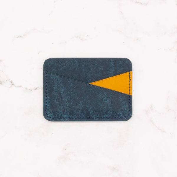 Colorblock Mountain Top Four-Pocket Card Case Wallet - Image 15