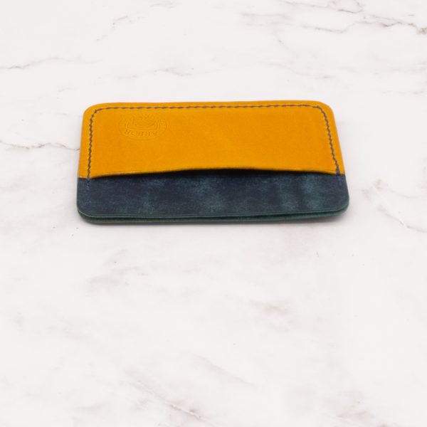 Colorblock Mountain Top Four-Pocket Card Case Wallet - Image 17