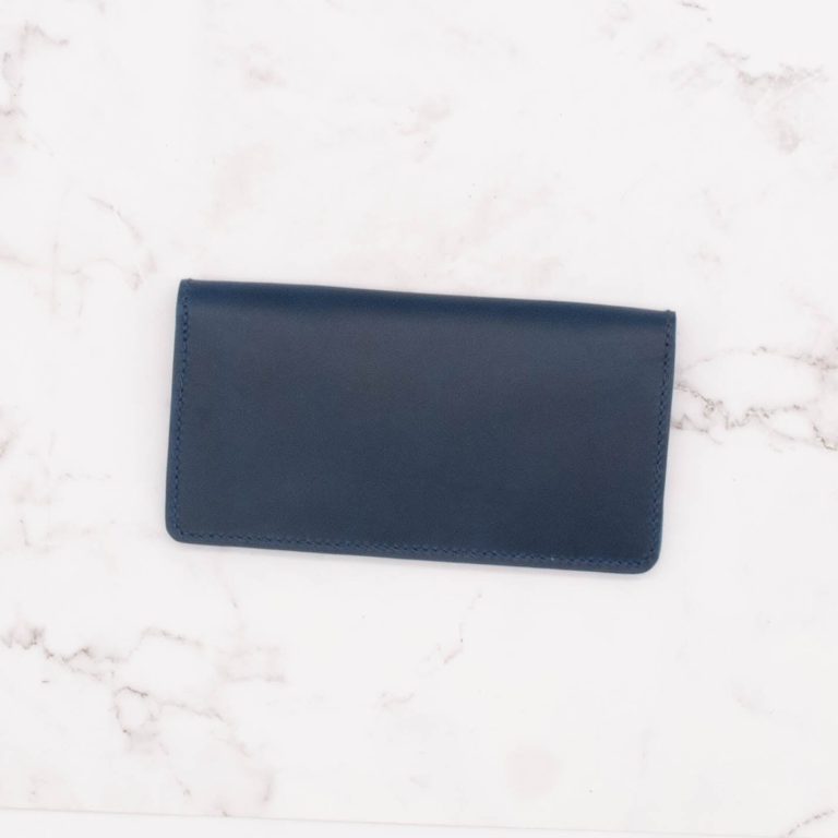 Handcrafted Leather Checkbook Cover - Image 7