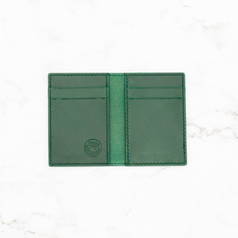 Slim Bifold Card Holder Bifold Wallet - Image 3