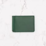 Leather Classic Bifold Wallet with Money Clip