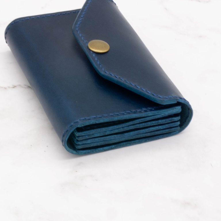 Leather Accordion Wallet - Six Pockets - Image 2