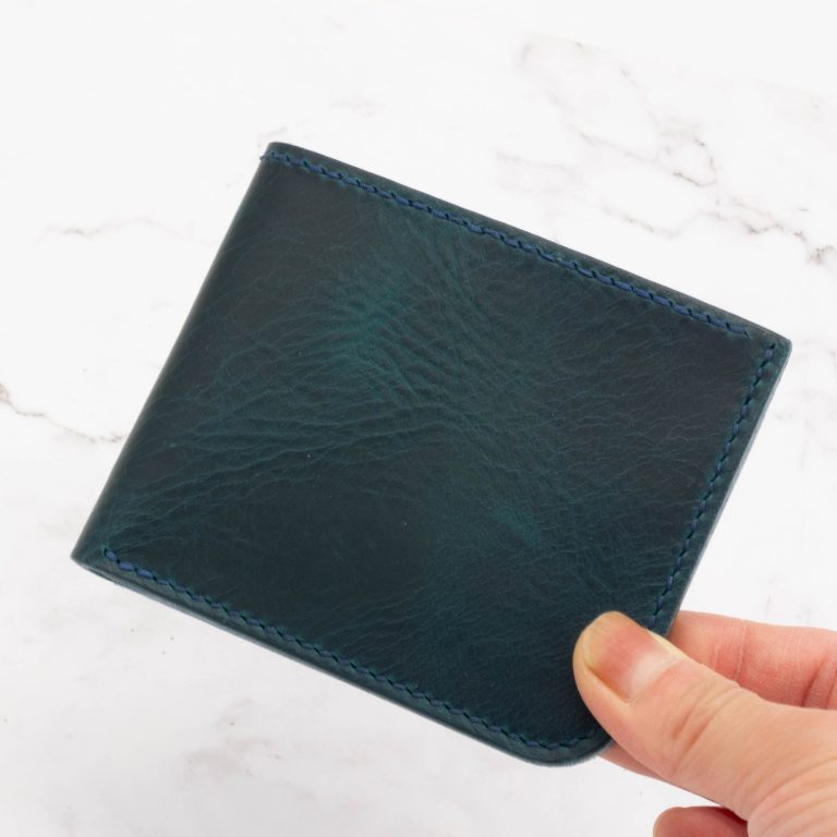 Classic Bifold Wallet with RFID Blocking Protection - Two Tone Colors - Image 2