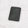 Leather Money Clip Card Holder Wallet with 4 Card Pockets - Image 5