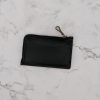 Leather Corner Zipper Wallet