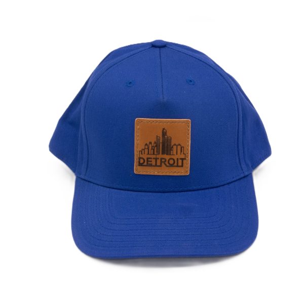 Leather Patch Ball Cap - Detroit - Image 8