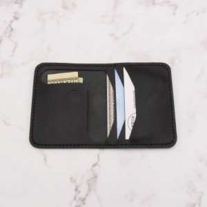 Arbor Trading Post Bifold Wallet Handcrafted Leather Slim Design Bifold Wallet