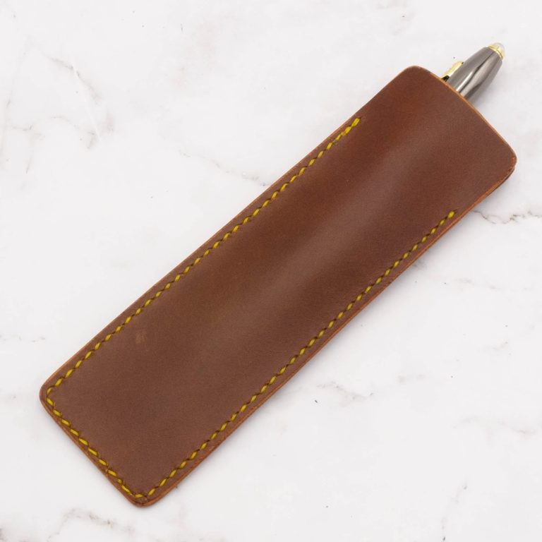 Cheekoo's Handcrafted Leather Pen Case