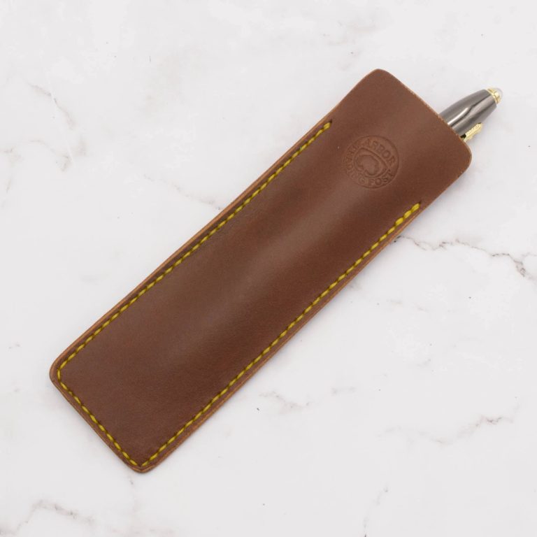 Cheekoo's Handcrafted Leather Pen Case