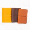 Pocket-Size Leather Traveler Notebook Cover – Fits 3.5" x 5.5" Midori-Style Inserts - Image 15