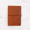 Pocket-Size Leather Traveler Notebook Cover – Fits 3.5" x 5.5" Midori-Style Inserts - Image 7